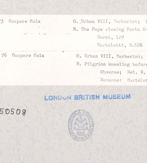 Rückseite von bh250508_bh250509_recto