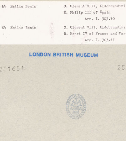 Rückseite von bh251651_bh251652_recto