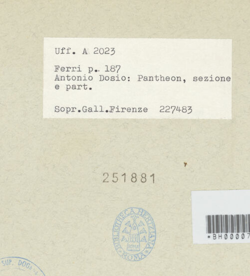 Rückseite von bh251881_recto