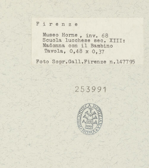 Rückseite von bh253991_recto