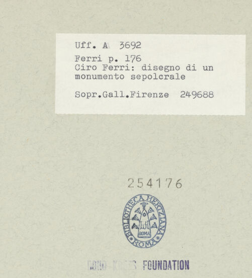 Rückseite von bh254176_recto