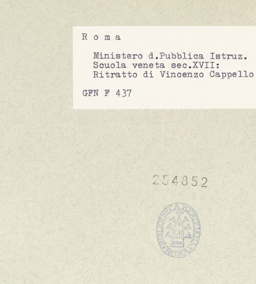 Rückseite von bh254352_recto