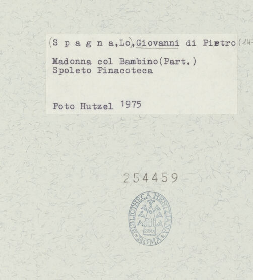 Rückseite von bh254459_recto