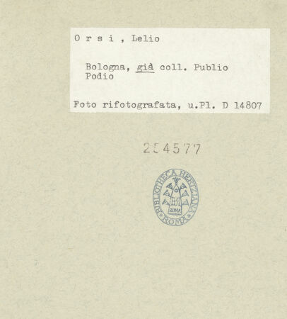 Rückseite von bh254577_recto