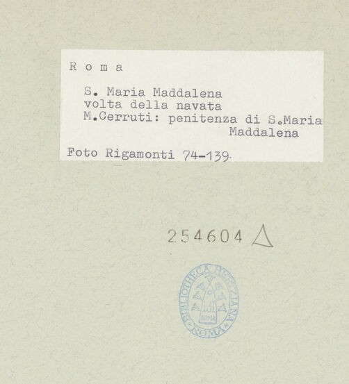 Rückseite von bh254604_recto