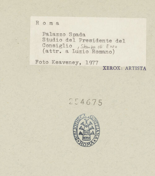 Rückseite von bh254675_recto