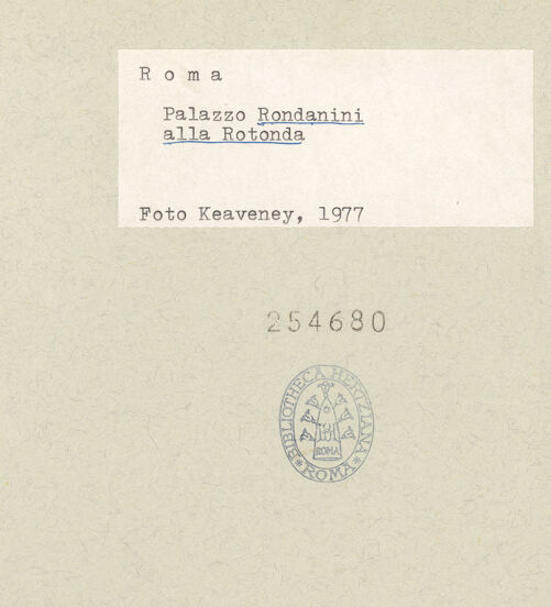 Rückseite von bh254680_recto