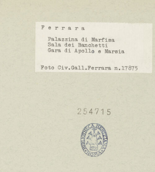 Rückseite von bh254715_recto