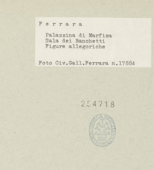 Rückseite von bh254718_recto