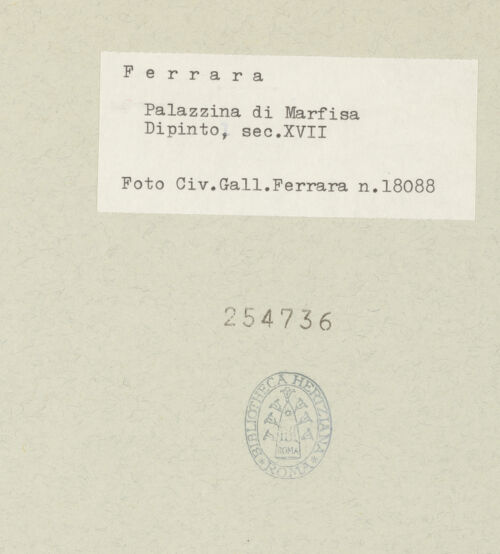 Rückseite von bh254736_recto