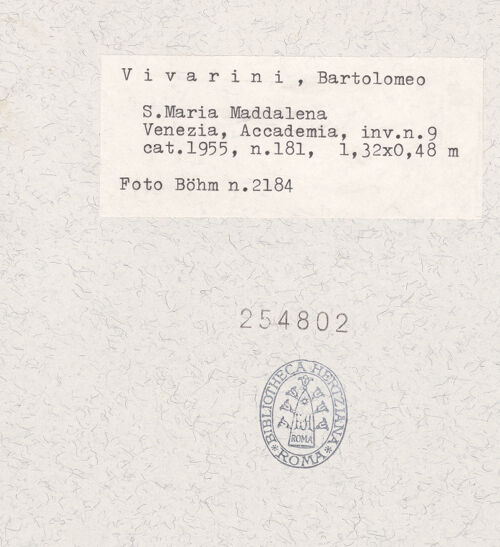 Rückseite von bh254802_recto