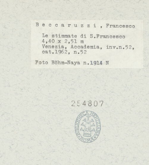 Rückseite von bh254807_recto