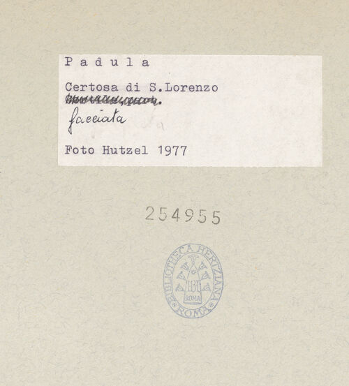 Rückseite von Hutzel, Max [https://www.deutsche-digitale-bibliothek.de/content/lizenzen/rv-ez/] Dekoration mit Büsten der Heiligen und Propheten - Detail, bh254955_recto. Foto: Hutzel, Max.