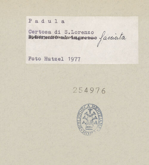 Rückseite von Hutzel, Max [https://www.deutsche-digitale-bibliothek.de/content/lizenzen/rv-ez/] Heiliger Laurentius - Gesamtansicht, bh254976_recto. Foto: Hutzel, Max.