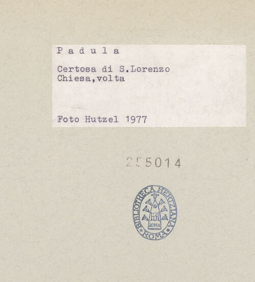 Rückseite von Hutzel, Max [https://www.deutsche-digitale-bibliothek.de/content/lizenzen/rv-ez/] Gewölbedekoration - Langhaus, Gewölbe, Teilansicht, bh255014_recto. Foto: Hutzel, Max.