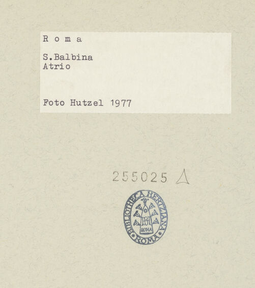 Rückseite von bh255025_recto