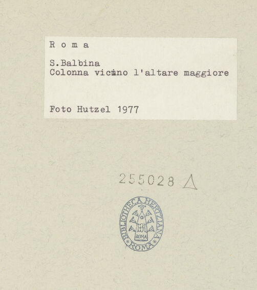 Rückseite von bh255028_recto