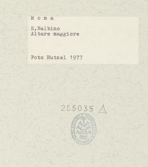 Rückseite von bh255035_recto