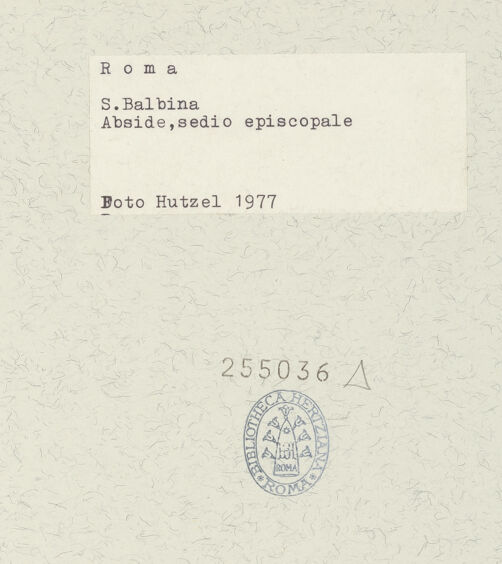 Rückseite von bh255036_recto