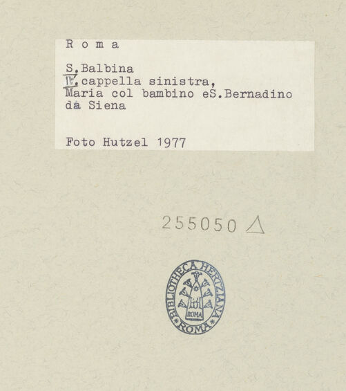 Rückseite von bh255050_recto