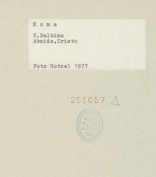 Rückseite von bh255057_recto