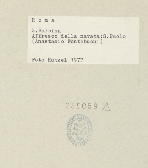 Rückseite von bh255059_recto