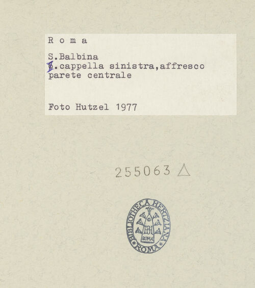 Rückseite von bh255063_recto