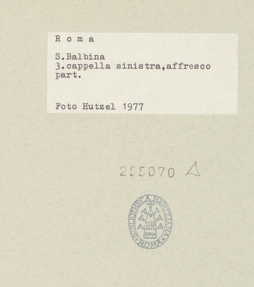 Rückseite von bh255070_recto