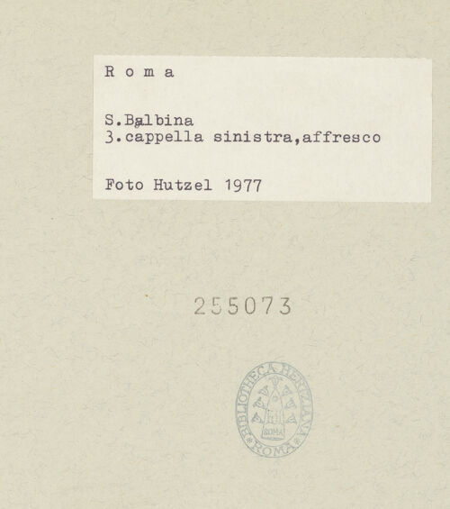 Rückseite von bh255073_recto