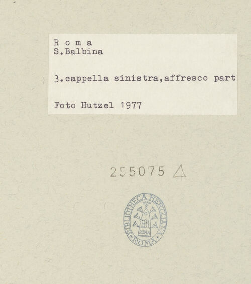 Rückseite von bh255075_recto