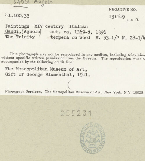 Rückseite von bh255231_recto