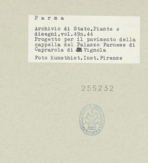 Rückseite von bh255232_recto