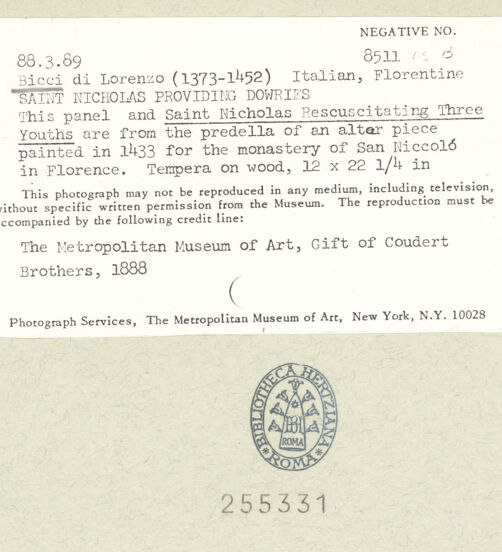 Rückseite von bh255331_recto