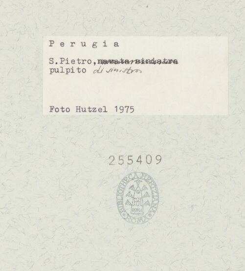 Rückseite von bh255409_recto