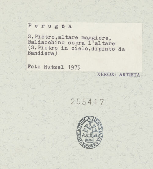 Rückseite von bh255417_recto