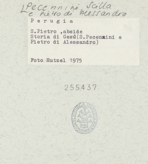 Rückseite von bh255437_recto