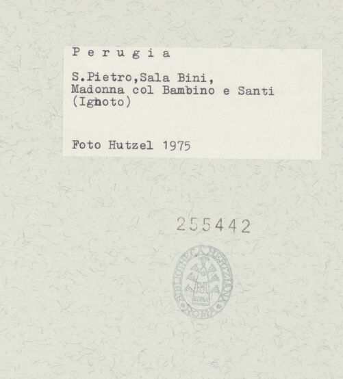 Rückseite von bh255442_recto