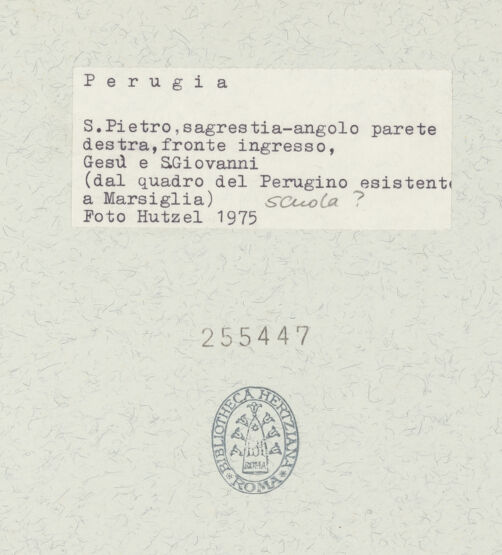 Rückseite von bh255447_recto