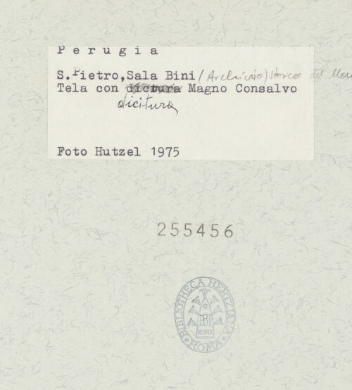 Rückseite von bh255456_recto