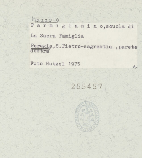 Rückseite von bh255457_recto