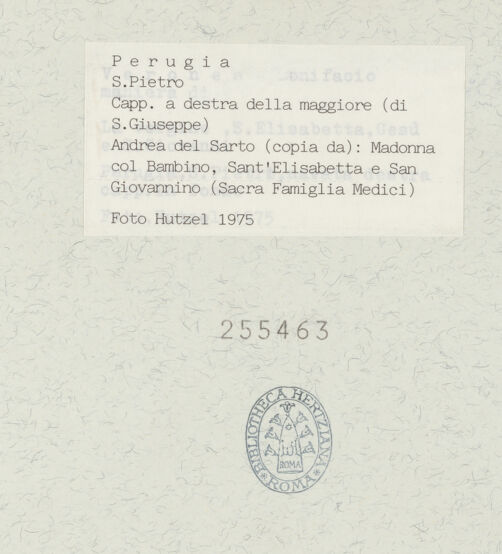 Rückseite von bh255463_recto