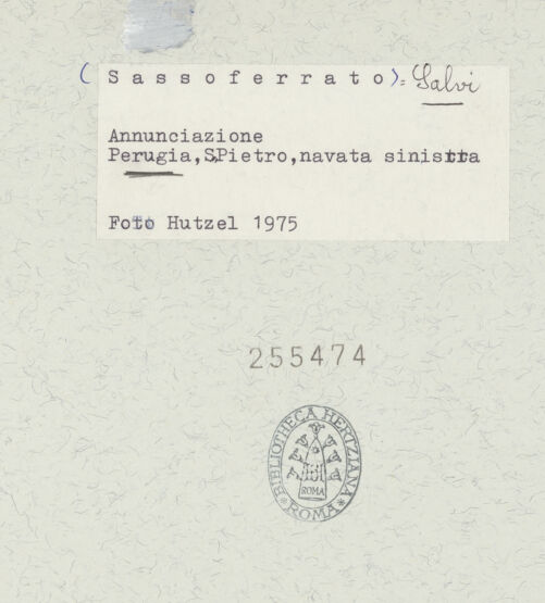 Rückseite von bh255474_recto