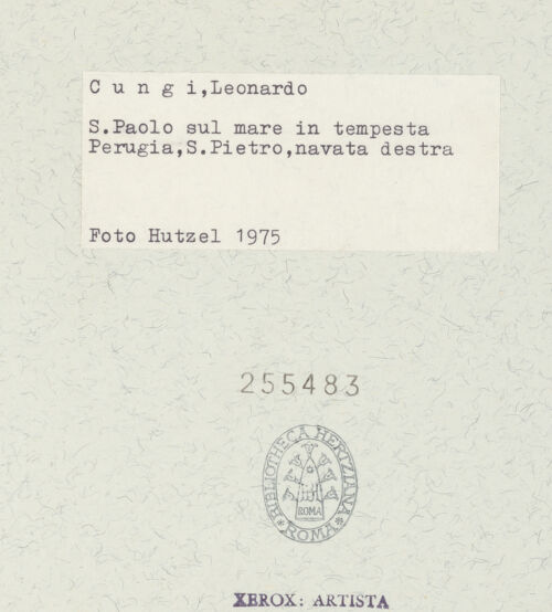 Rückseite von bh255483_recto