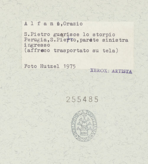 Rückseite von bh255485_recto