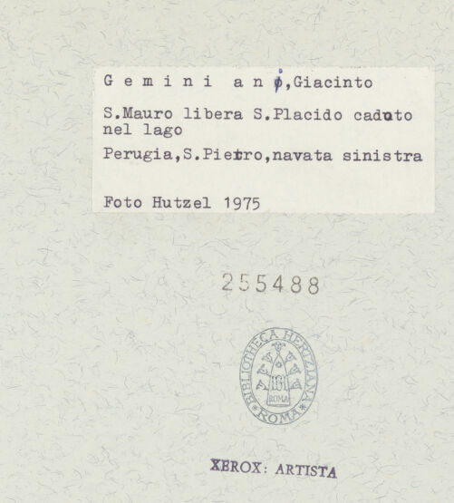 Rückseite von bh255488_recto