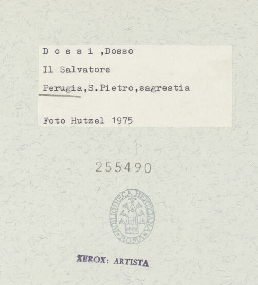 Rückseite von bh255490_recto