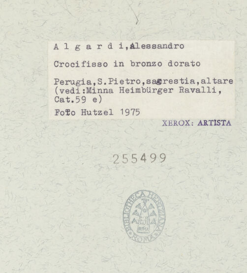 Rückseite von bh255499_recto