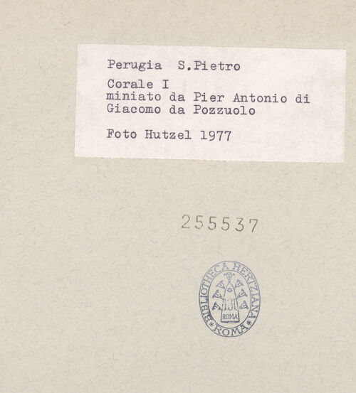 Rückseite von bh255537_recto