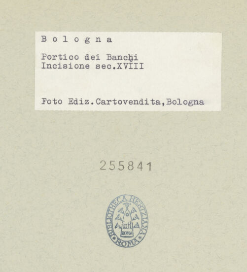 Rückseite von bh255841_recto