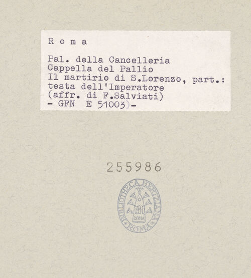 Rückseite von bh255986_recto